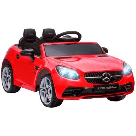 12V Red Ride-On for Boys & Girls, Remote Parent Control, Music, Lights, Dual Motors