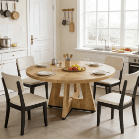 Round Dining Table (Only dining table) (title: default title)